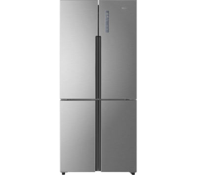 HAIER HTF-452DM7 American-Style Fridge Freezer - Stainless Steel HAIER HTF-452DM7 American-Style Fridge Freezer - Stainless Steel